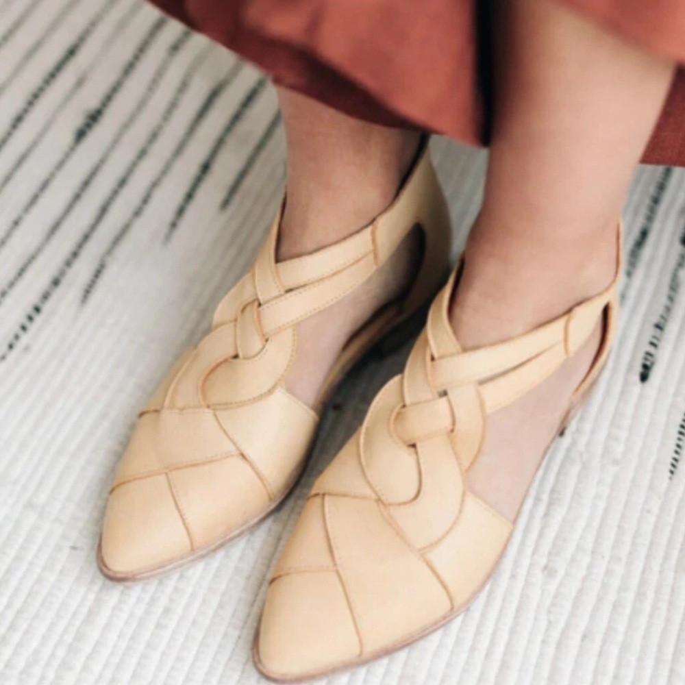 Free People Wanderlust Leather shoes size 7 / 38